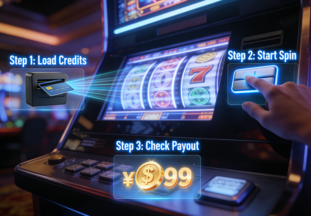 how to play slots